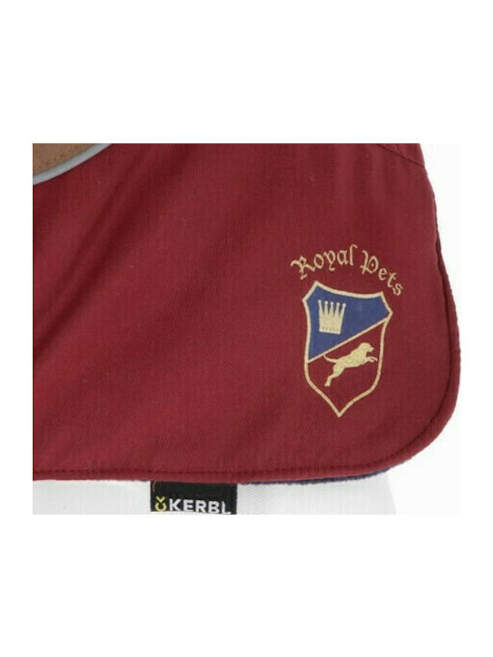 Kerbl Royal Hundemantel Rot mit Rückenlänge 35 cm.
