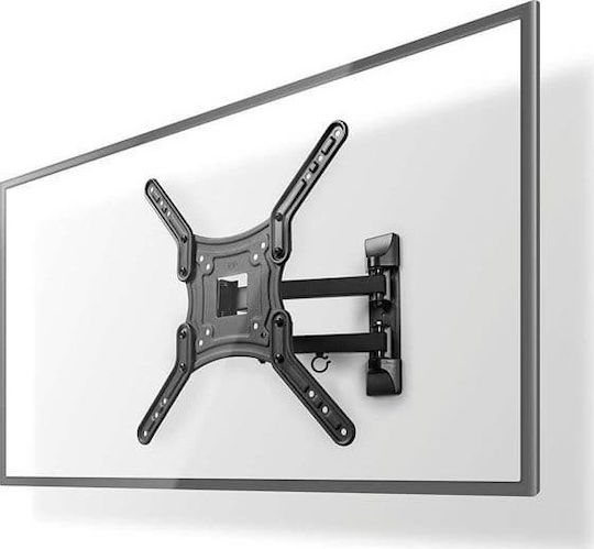 Nedis TVWM1530BK Wall TV Mount with Arm up to 55" and 30kg