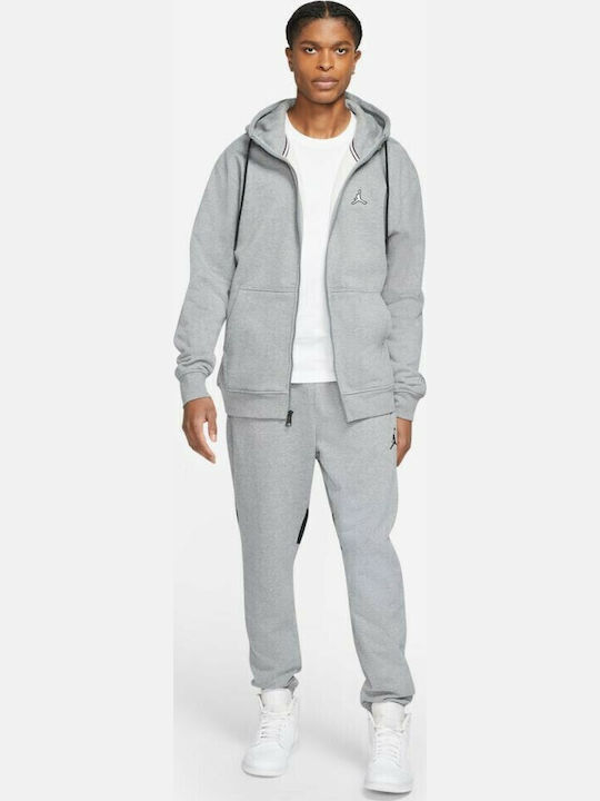 Cardigan With Hood Carbon Heather