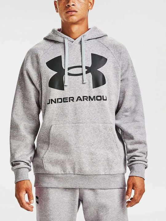 Rival Big Sweatshirt mit Kapuze Heather Grey