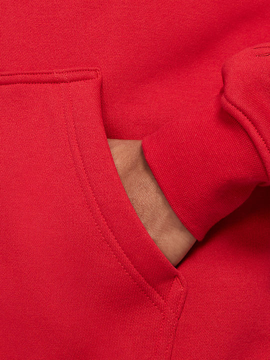 Essentials Cardigan With Hood Gym Red