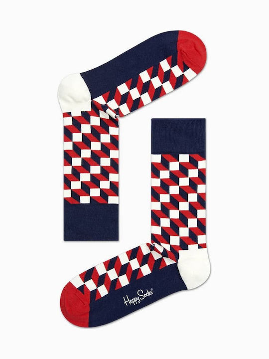 Happy Socks Big Dot Gift Box Ανδρικές Κάλτσες με Σχέδια Πολύχρωμες 4Pack