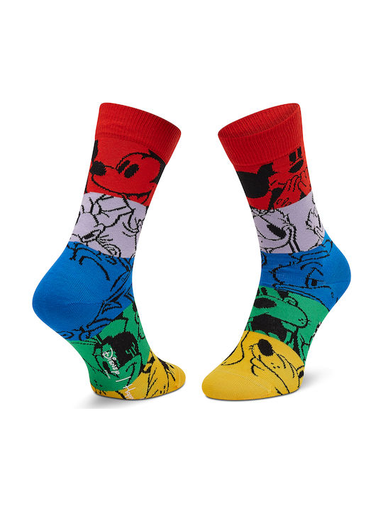 Happy Socks Colorful Friends Ανδρικές Κάλτσες με Σχέδια Πολύχρωμες