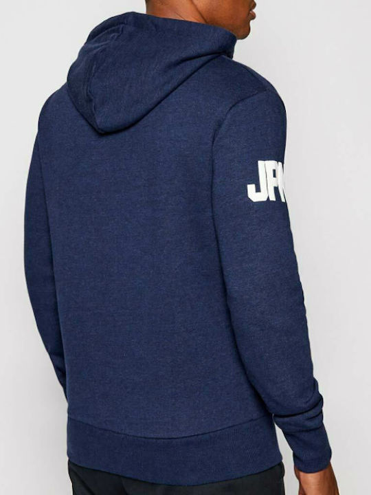 Superdry Men's Sweatshirt with Hood and Pockets Midnight Blue