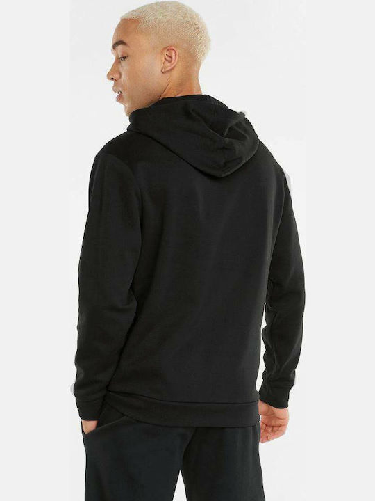 Puma Radical Men's Sweatshirt with Hood and Pockets Black