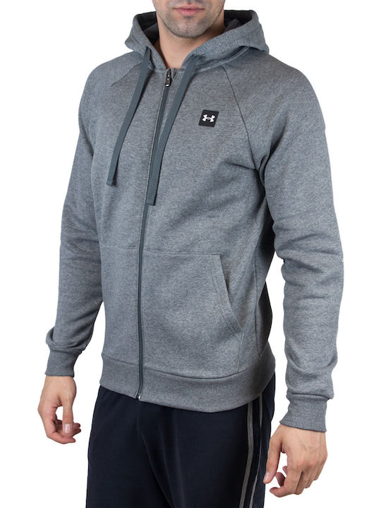 Rival Men's Sweatshirt with Hood Heather Gray