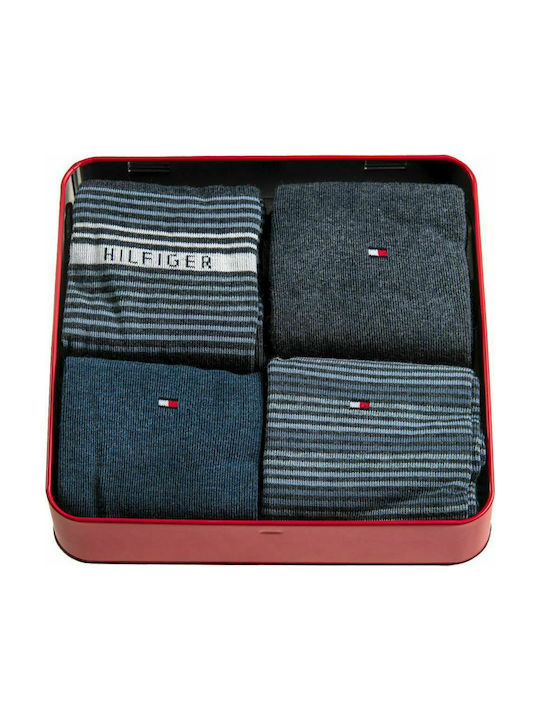 Tommy Hilfiger Men's Patterned Socks Multicolour 4Pack