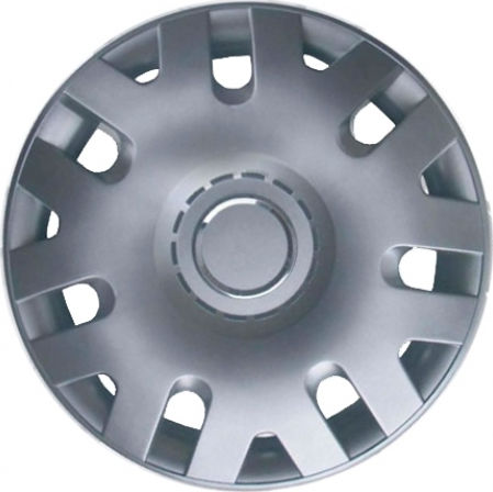 Croatia Cover Σετ Τάσια Αυτοκινήτου VW Polo 9n 4τμχ 14" Ασημί