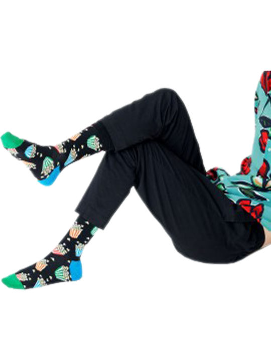 Happy Socks Popcorn Gemusterte Socken Mehrfarbig 1Pack