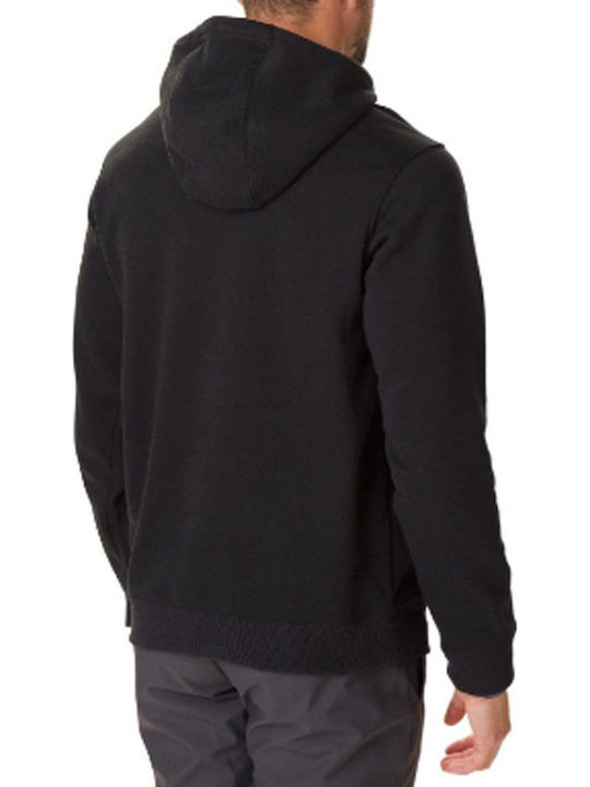 Columbia Herren Sweatshirt mit Kapuze und Taschen Schwarz
