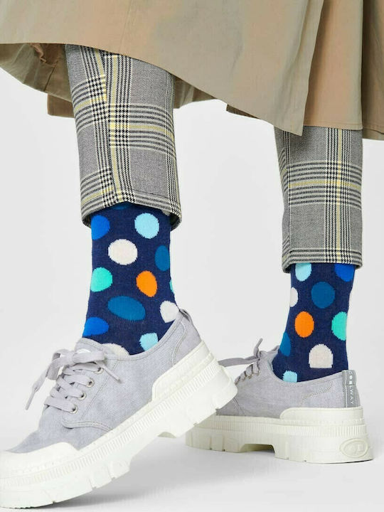Happy Socks Men's Patterned Socks Blue