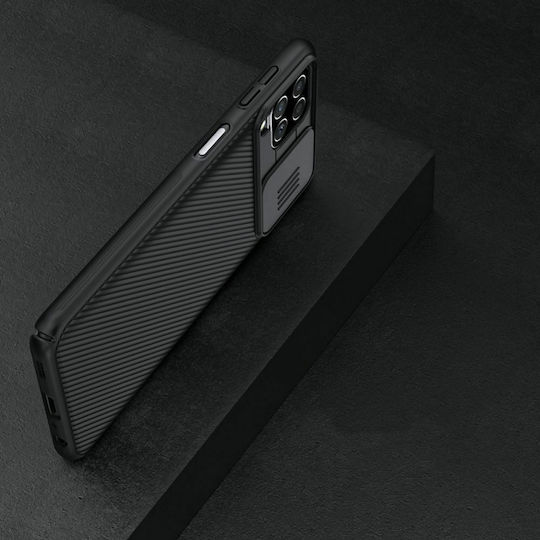 Nillkin Camshield Back Cover Plastic 0.2mm Negru (Galaxy A22 4G - Galaxy A22 4G)