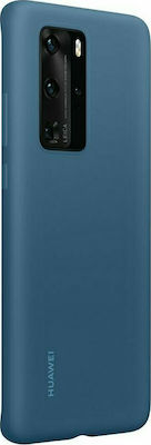 Huawei Original Cover Silicone Back Cover Durable Blue (Huawei P40 Pro)
