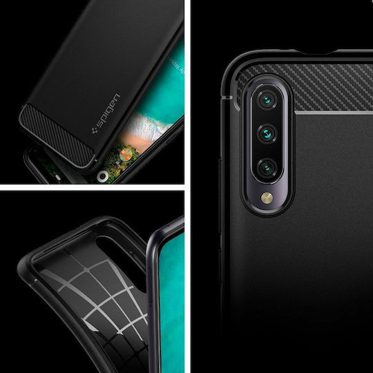 Spigen Rugged Armor Задна корица Силикон Черен (Xiaomi Mi A3) S51CS26397