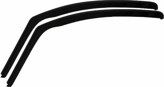 Heko Set of Windbreakers Front Car Dark Fime for Citroen ZX 2pcs