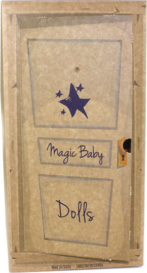 Magic Baby Baby Doll Daniela With Pink Bow For 0+ Years 47 cm