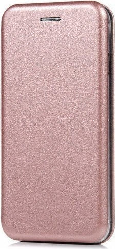 Forcell Elegance Book Δερματίνης Ροζ Χρυσό (Redmi Note 7 / 7 Pro)
