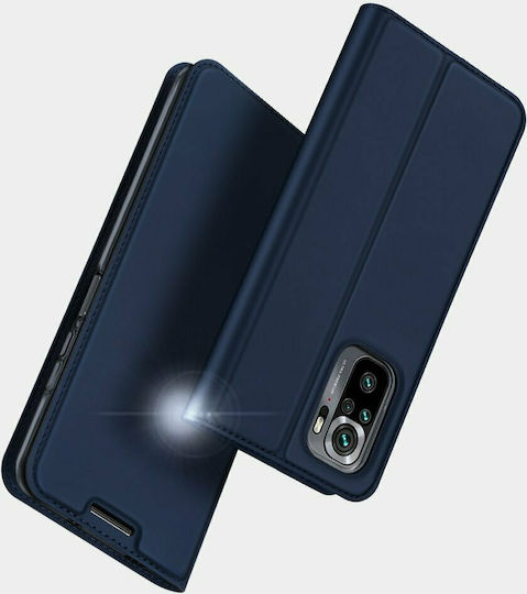 Dux Ducis Skin Pro Book Synthetic Leather Blue (Redmi Note 10 / 10s / Poco M5s)