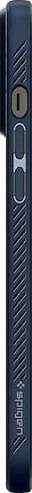 Spigen Liquid Air Back Cover Silicone Navy Blue (iPhone 13 Pro)