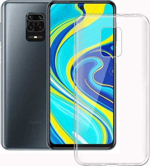 Back Cover Σιλικόνης 0.5mm Διάφανο (Redmi Note 9S / 9 Pro / 9 Pro Max)