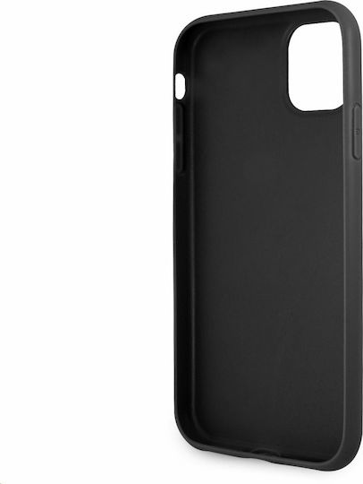 Guess 4G Printed Stripe Back Cover Plastic Gray for iPhone 11