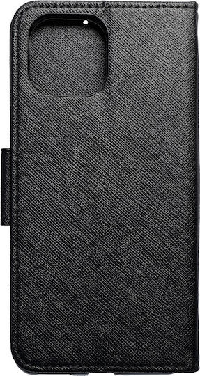 Fancy Wallet Synthetic Leather Black (Xiaomi Mi 11 Lite / 11 Lite 5G / 11 Lite 5G NE)