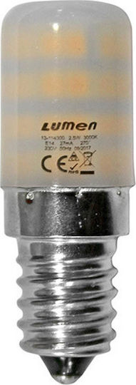 Adeleq Night Light Bulb 2.5W for Socket E14