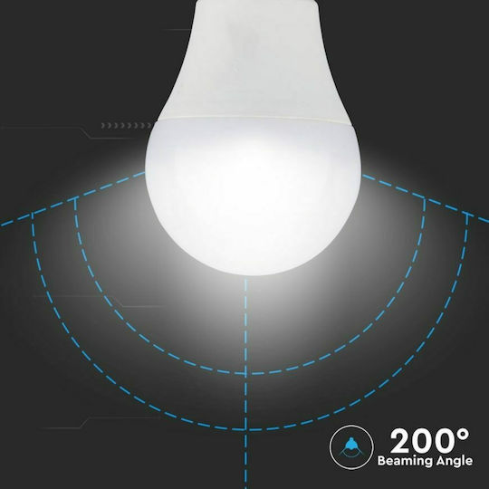 V-TAC VT-2211 LED-Lampe 11W 120mm für Fassung E27 und Form A60 Kühles Weiß 1055lm