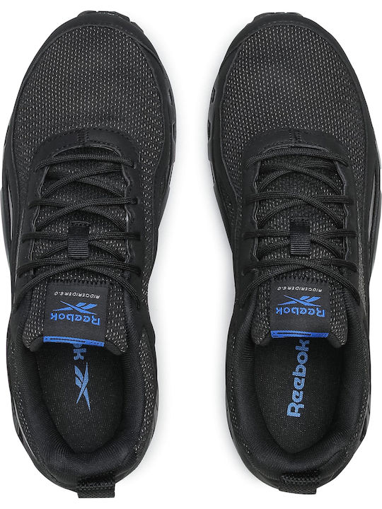 Reebok Ridgerider 6 Ανδρικά Ορειβατικά Παπούτσια Core Black / Court Blue / Tech Metallic