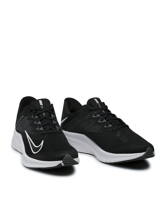 Nike Quest 3 Ανδρικά Αθλητικά Παπούτσια Running Black / White / Iron Grey