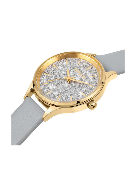 Oui & Me Bichette Women's Watch with Gray Leather Strap