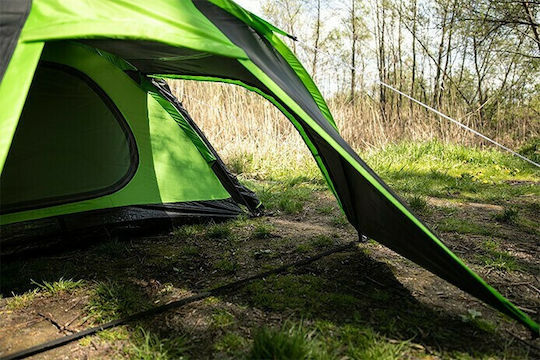 Peme Taurus 2 Winter Camping Tent Igloo Mountaineering Black with Double Cloth for 2 People Waterproof 4000mm 310x140x110cm