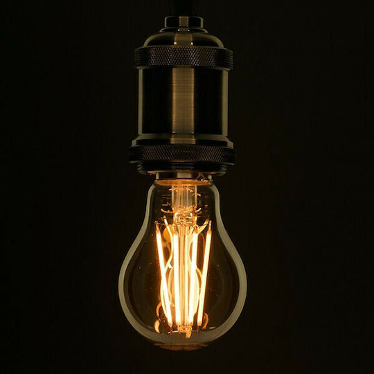 GloboStar Edison Retro LED Bulb 10W 105mm for Socket E27 and Shape A60 Warm White 1050lm Dimmable