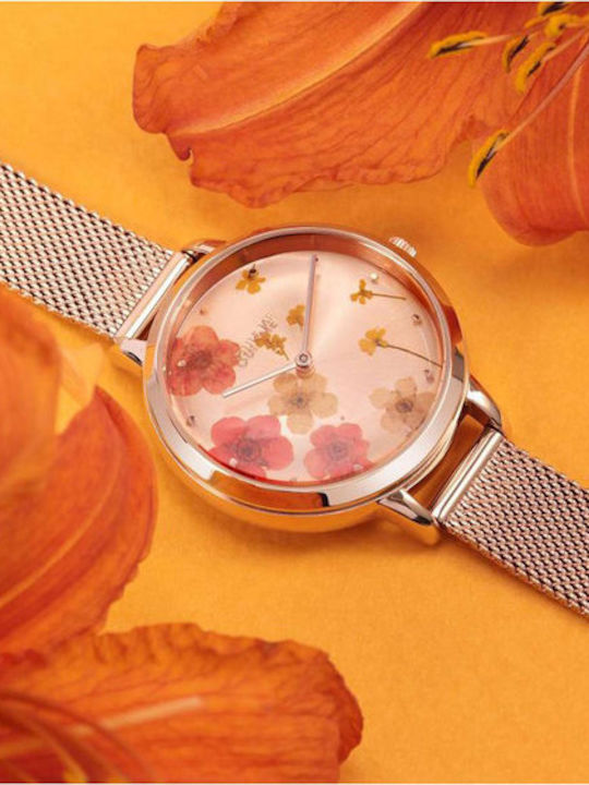 Oui & Me Fluerette Women's Watch 34mm Battery Pink Gold