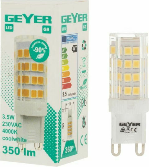 Geyer Bec LED 3.5W pentru Soclu G9 Alb natural 350lm