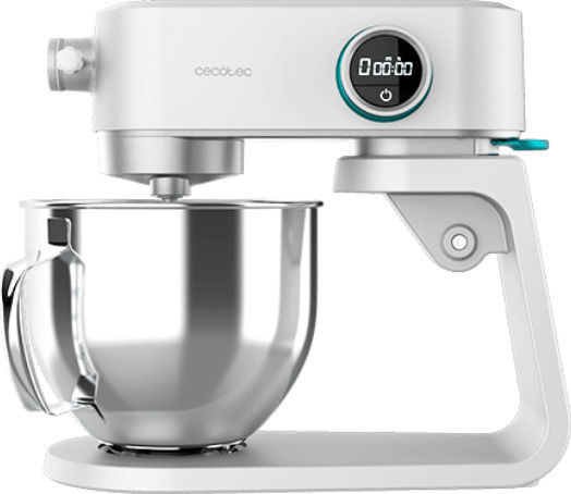 Cecotec Twist & Fusion 4000 Κουζινομηχανή 800W με Ανοξείδωτο Κάδο 5.2lt Luxury White