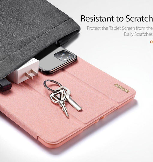 Dux Ducis Domo Flip Cover Ροζ Χρυσή (iPad 2019/2020/2021 10.2'')