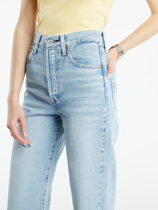 Ribcage High Waist Women's Jean Trousers in Regular Fit