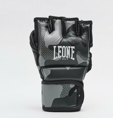 Leone GP120 Camo Γάντια ΜΜΑ από Συνθετικό Δέρμα Γκρι