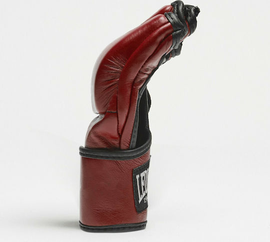 Leone Contest MMA Leather Gloves Red
