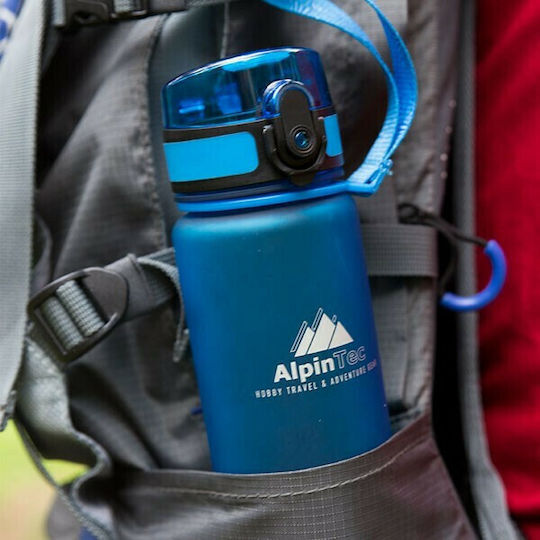 AlpinPro Kids Plastic Water Bottle with Pop-Up Cap Non Spill ALPINTEC Kids 500ml