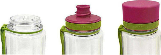 Equa Kinderflasche Kunststoff Auslaufsicher Hellblau 400ml