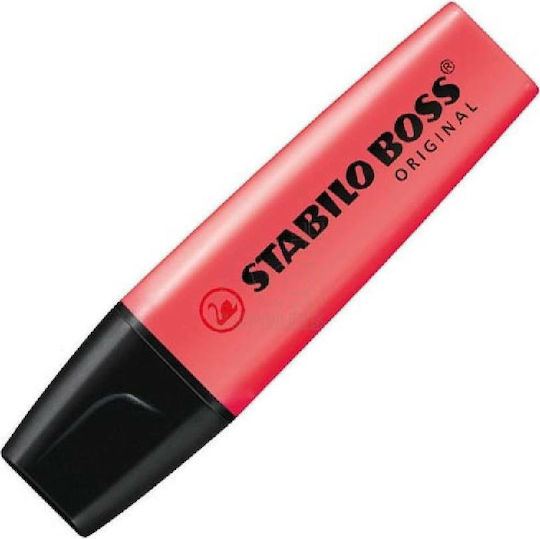 Stabilo Boss Original Маркер за Подчертаване 5мм Червено
