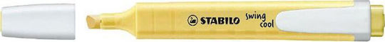 Stabilo Swing Cool Μαρκαδόρος Υπογράμμισης Κίτρινος 4mm