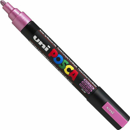 Posca PC-5M Маркер за Рисуване 2.5мм Розов