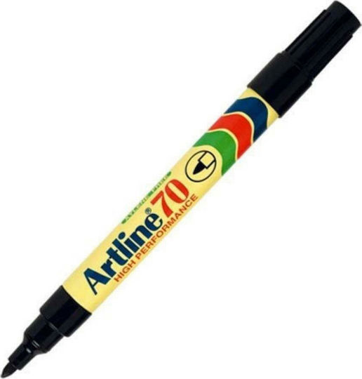 Artline 70 Ανεξίτηλος Μαρκαδόρος Μαύρος 1.5mm