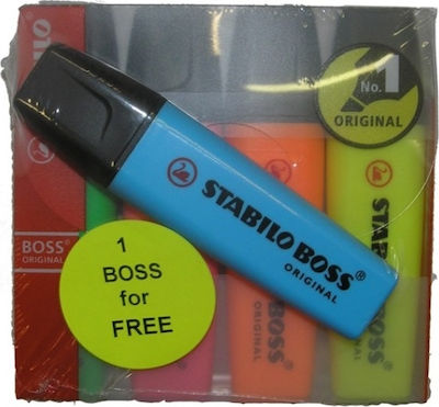 Stabilo Boss Original Textmarker 5mm Mehrfarbig 5Stück 0700/04