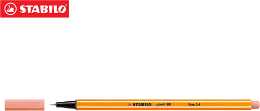Stabilo Point 88 Design Marker 0.4mm Apricot