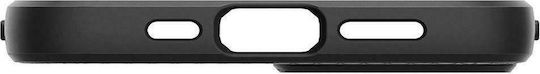 Spigen Liquid Air Back Cover Silicone Matte Black (iPhone 13)