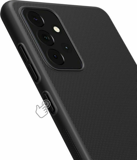 Nillkin Super Frosted Shield Back Cover Plastic Black (Galaxy A72)